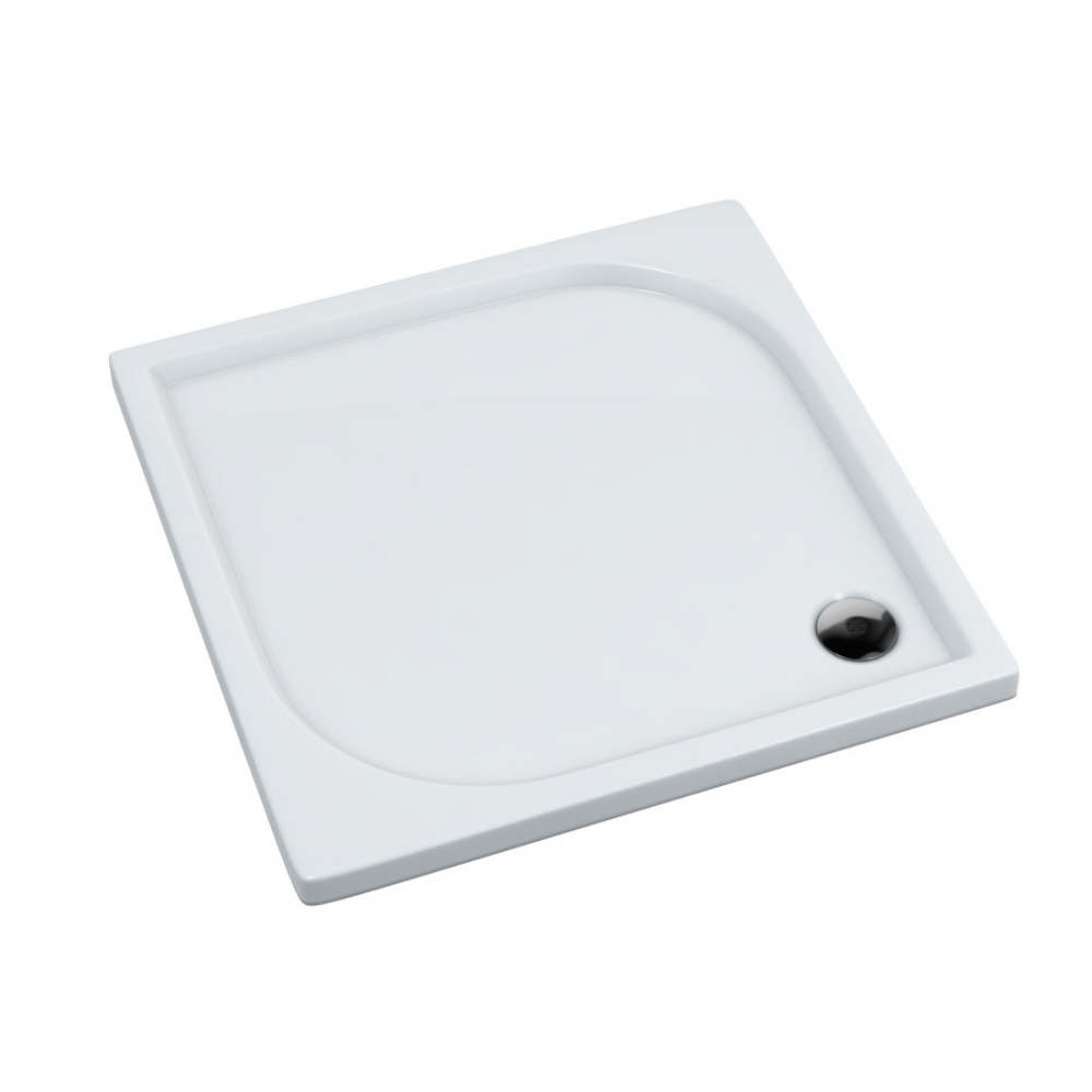 Schedline Canes négyzet alakú zuhanytálca 90x90 cm fehér 3SP.C1K-9090