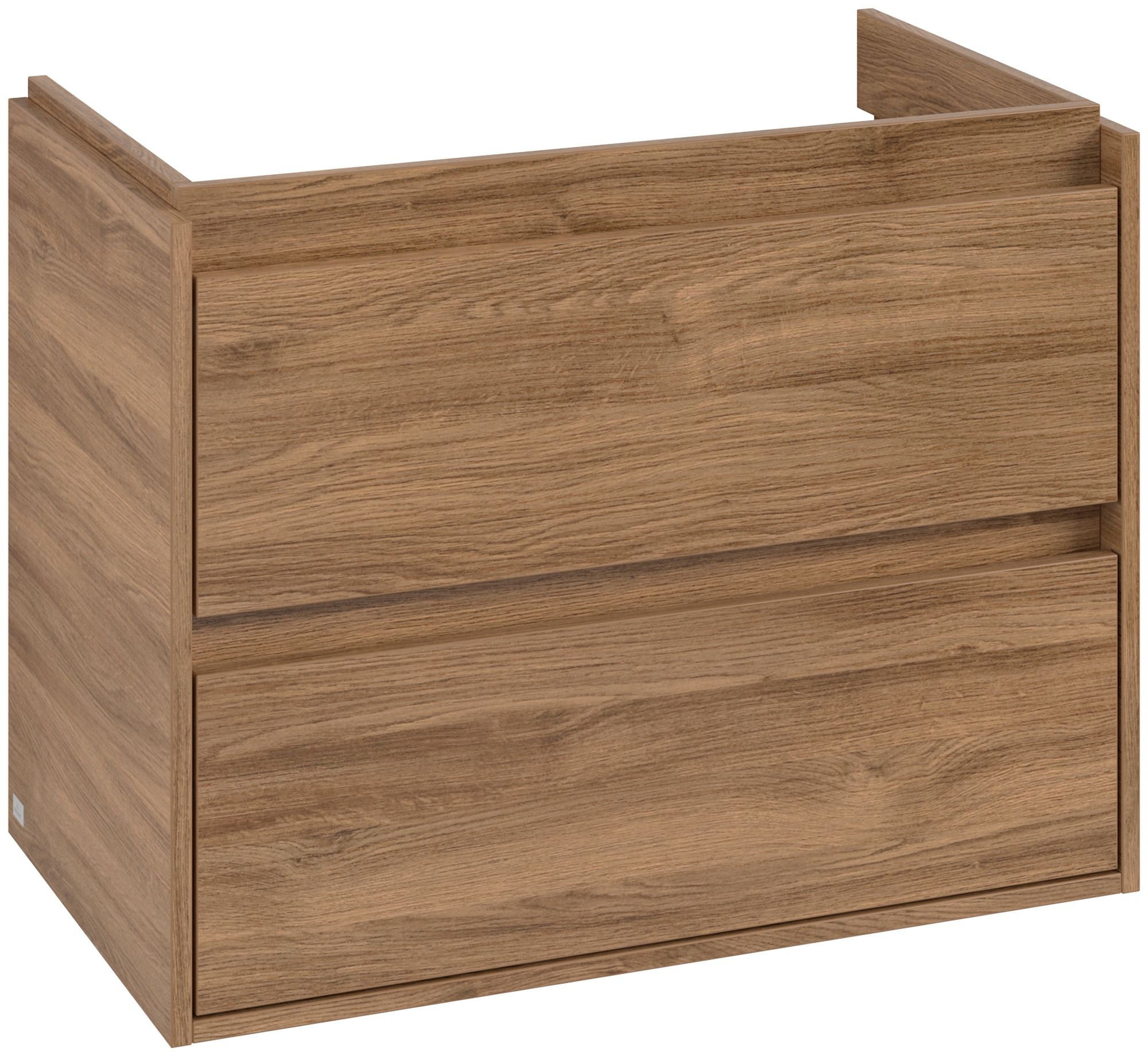 Villeroy & Boch Skyla szekrény 77.2x43.9x59.6 cm mosdókagyló alá akasztható tölgy C79700RH