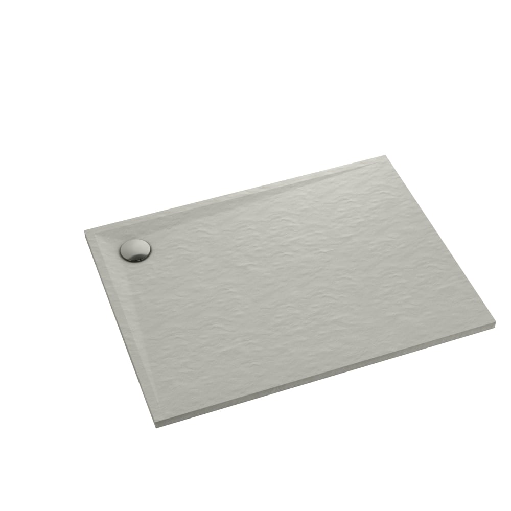 Schedline Libra Cement Stone téglalap alakú zuhanytálca 90x70 cm cement 3SP.L1P-7090/CT/ST