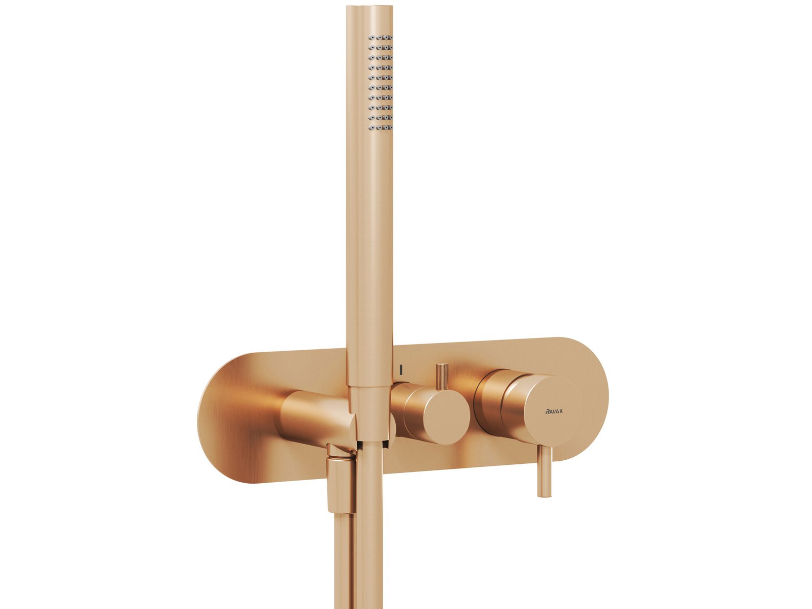 Ravak Espirit kád és zuhany csaptelep süllyesztett arany X070356