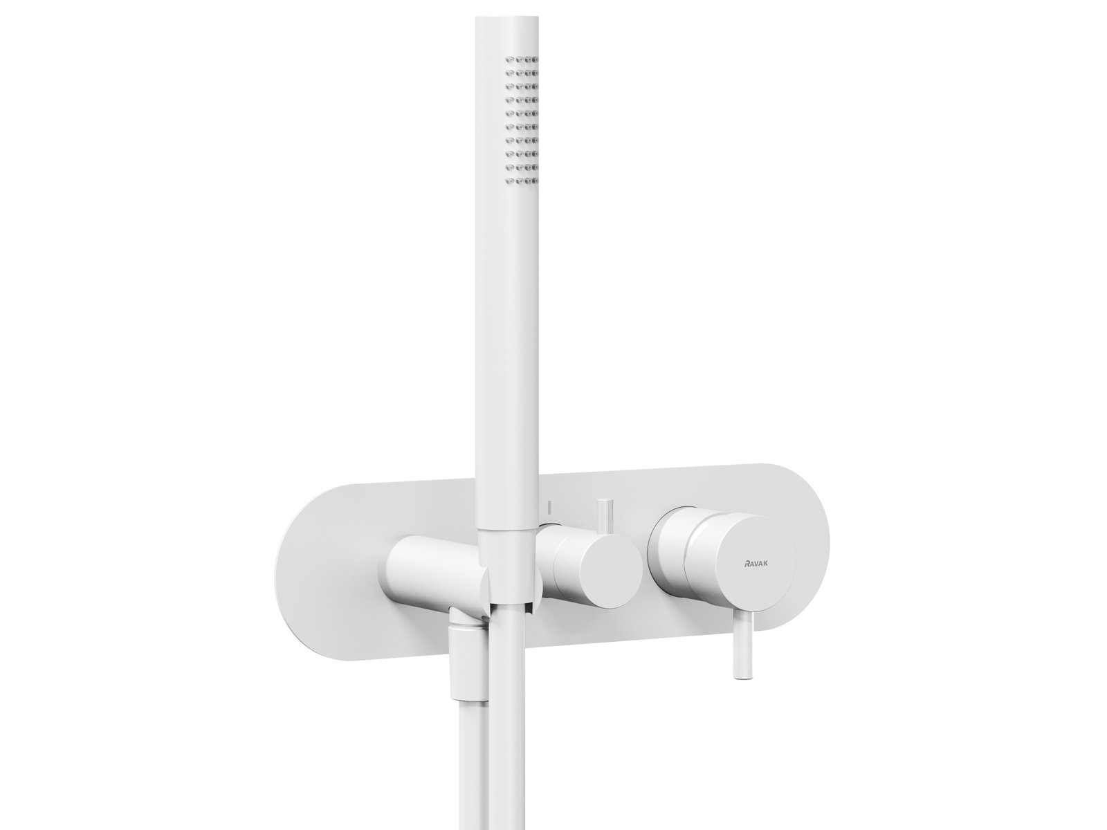 Ravak Espirit kád és zuhany csaptelep süllyesztett fehér X070245