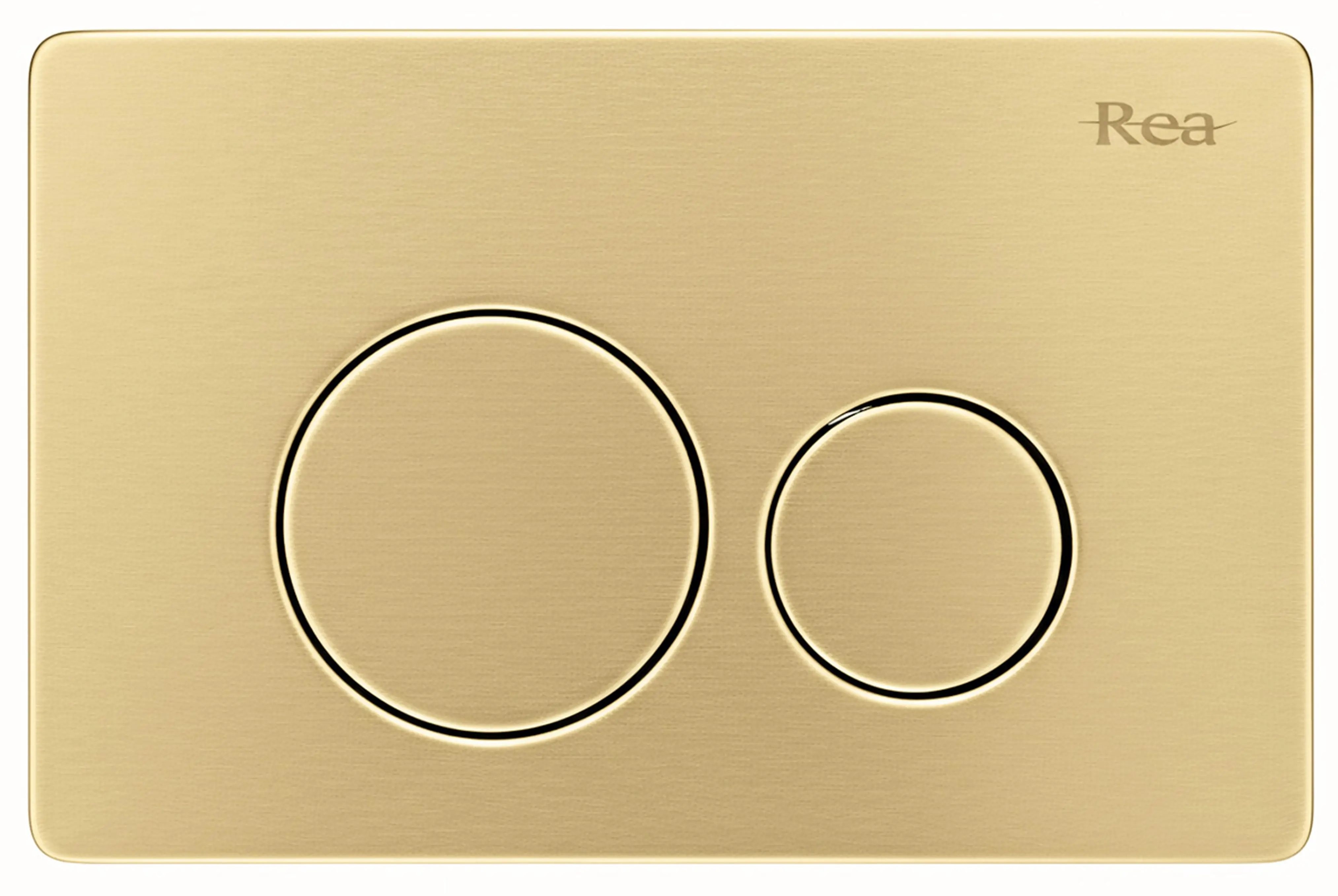 Rea öblítő gomb WC-hez arany REA-E9563