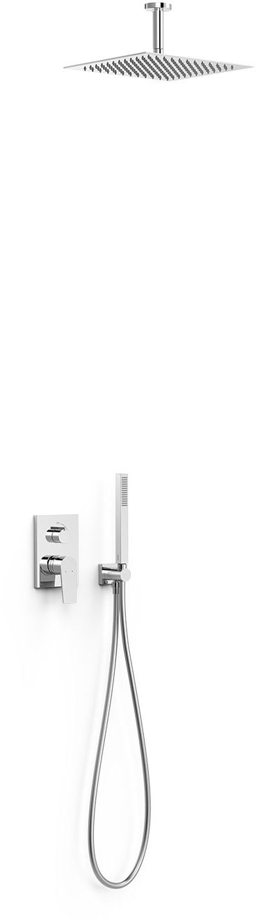 Tres Project zuhany készlet beépített trópusi zuhany opcióval króm 21128003