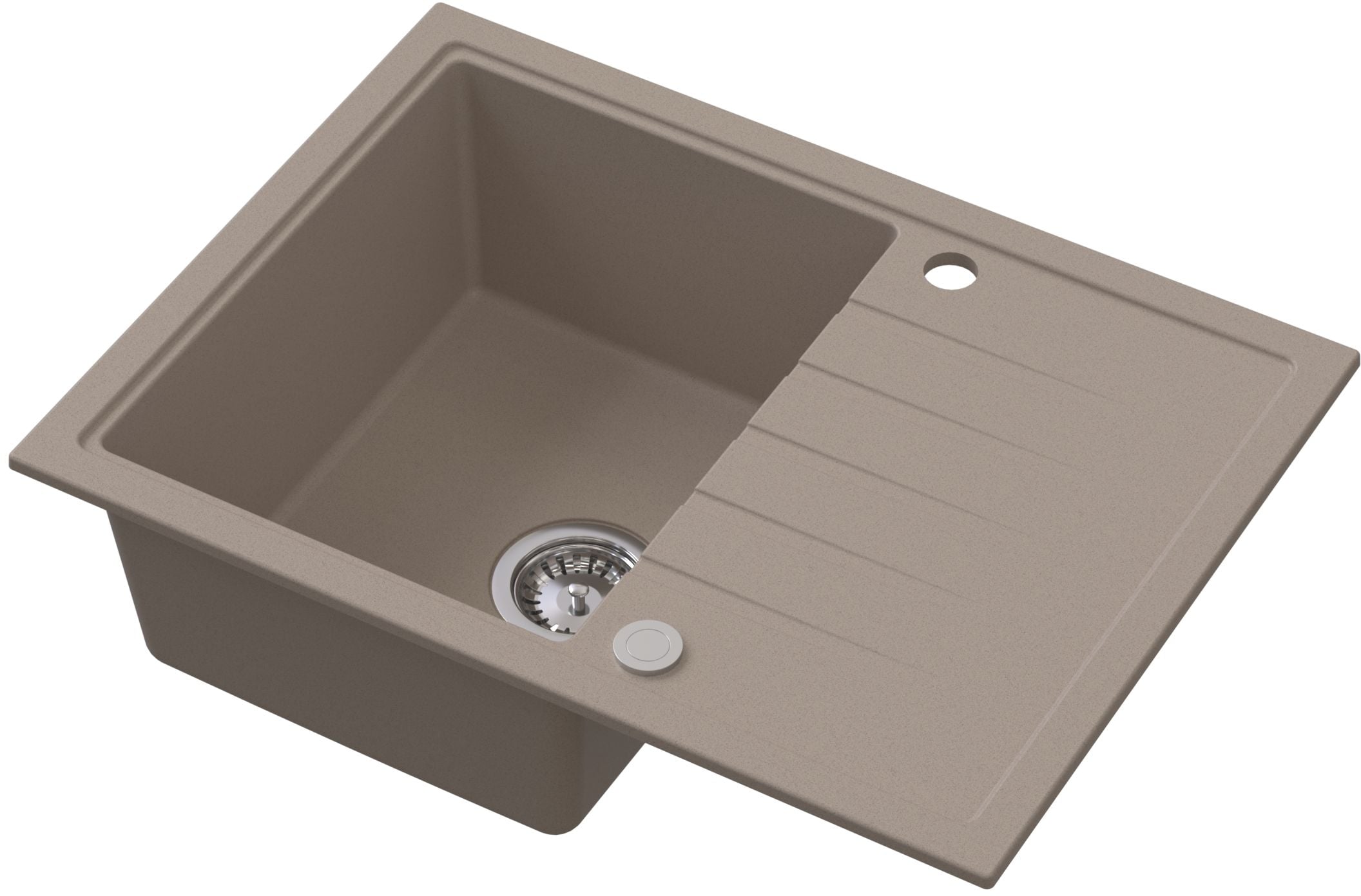 Ruvetti Axel gránit mosogató 68x49.5 cm bézs 3001AX_BE140_W