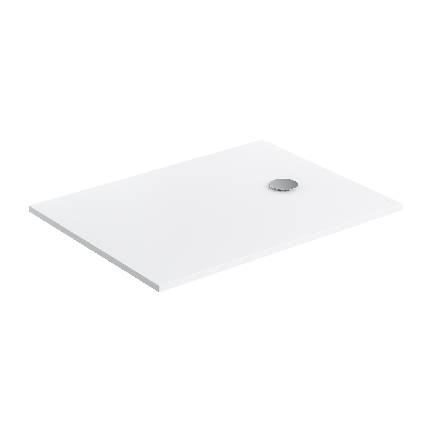 Omnires Aquapure téglalap alakú zuhanytálca 120x80 cm fehér AQUAPURE80-120BM