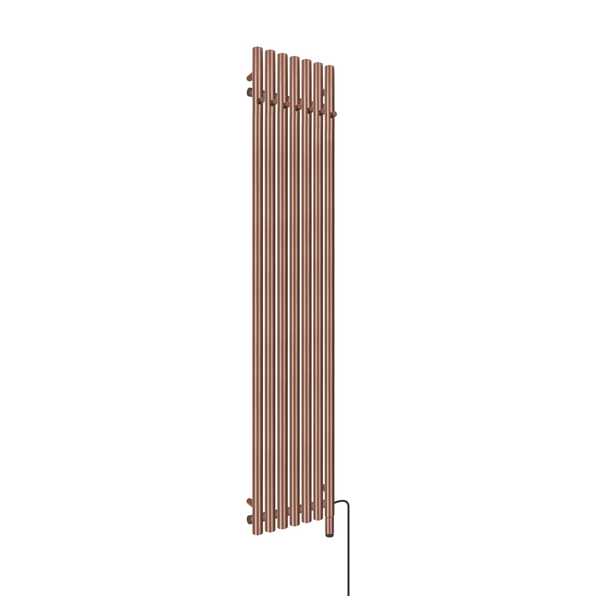 Oltens Stang elektromos radiátor fűtőelemmel 180x37 cm réz csiszolt 55129610