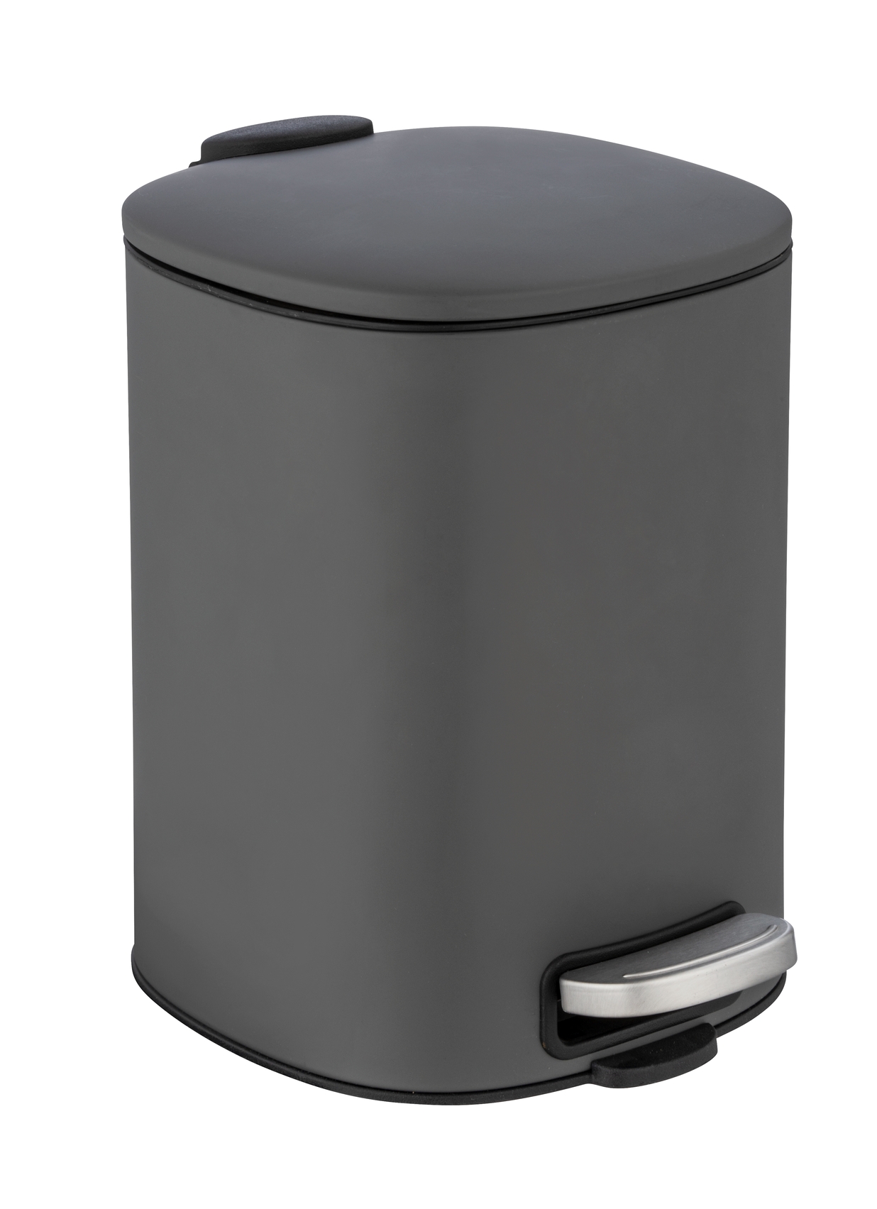 Wenko Alassio szemeteskosár 5 l szürke 24780100