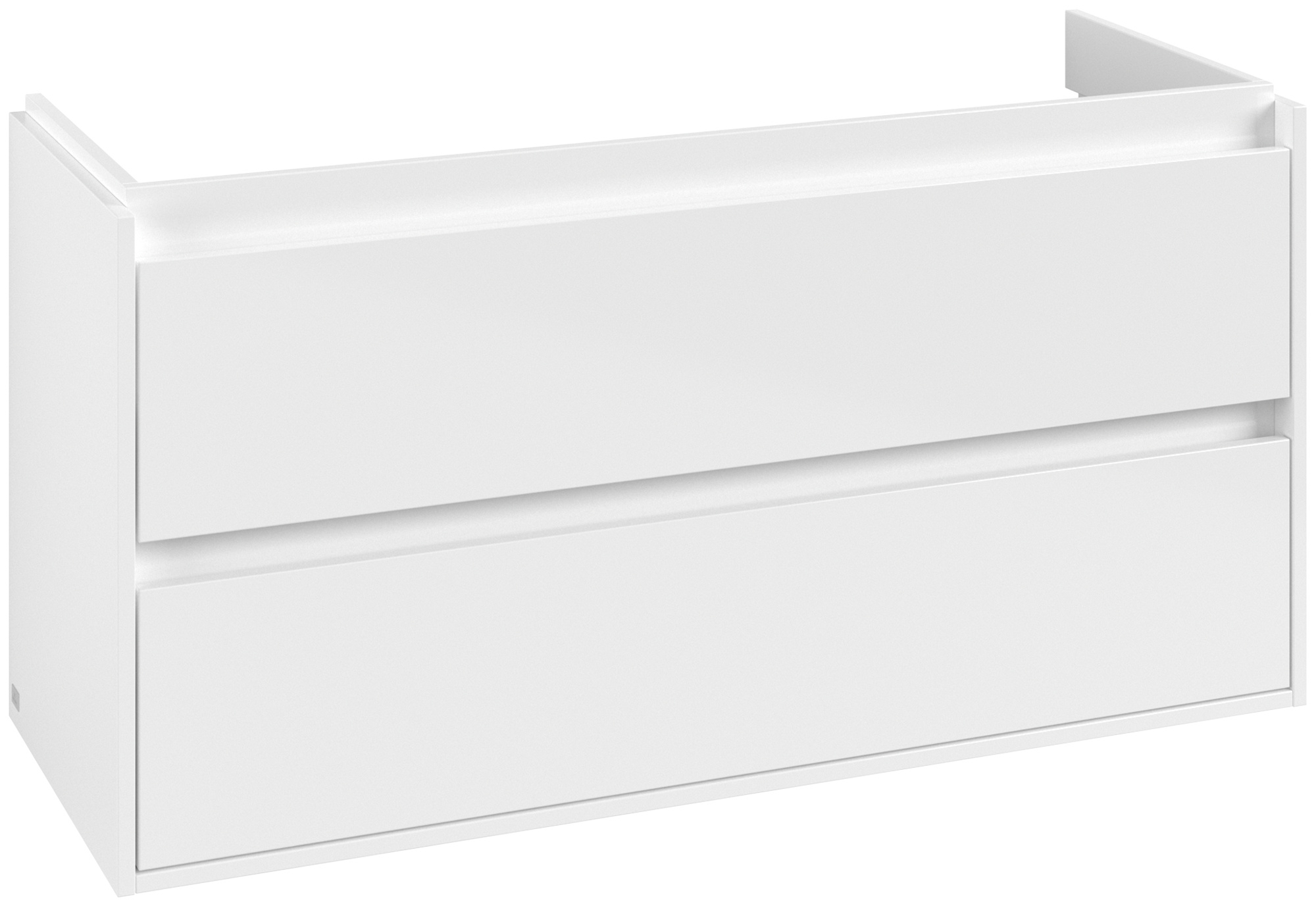 Villeroy & Boch Skyla szekrény 117.2x43.9x59.6 cm mosdókagyló alá akasztható fehér C80000VE