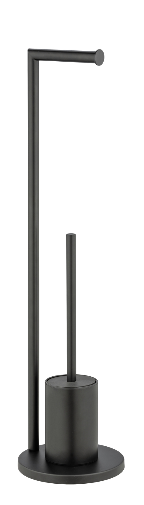 Wenko Ferla wc-papírtartó wc-kefével fekete 25675100