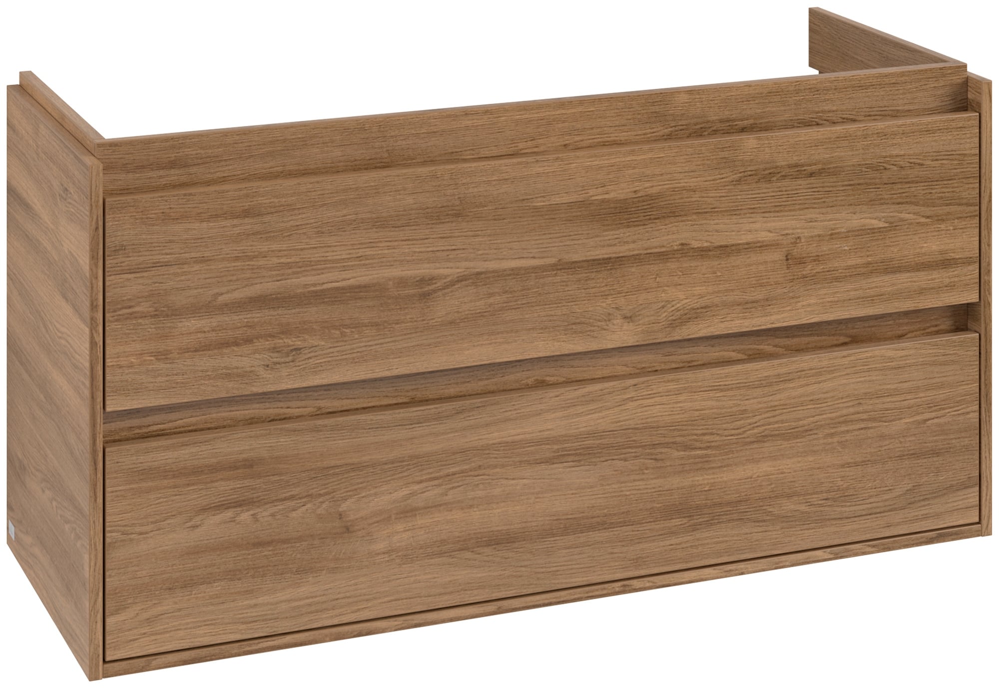 Villeroy & Boch Skyla szekrény 117.2x43.9x59.6 cm mosdókagyló alá akasztható tölgy C80000RH
