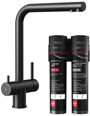 Készlet csaptelepek víztisztító berendezésekhez Teka Uni 116030085, mosogató alatti szűrő Teka TWF 118510001