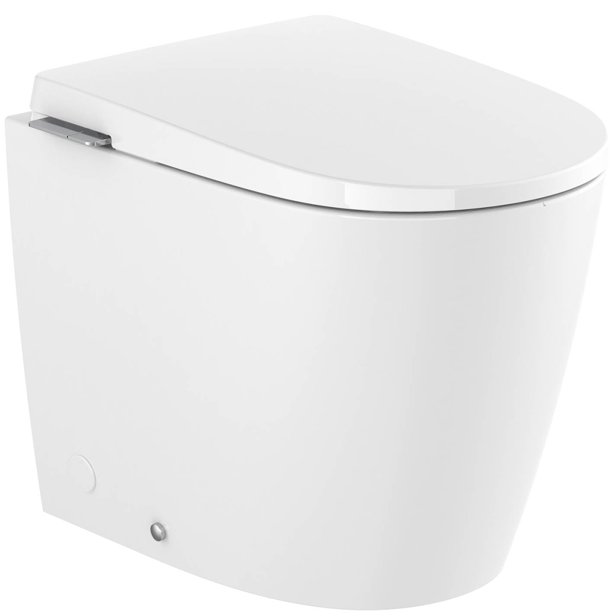 Roca Avant wc csésze lassú záródású ülőkével álló perem nélkül mély öblítéssel fehér fényes A80336MS0W