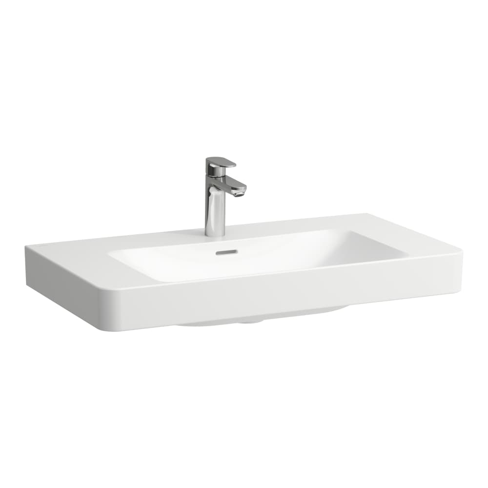 Laufen Pro X mosdótál 85x46.5 cm négyszögletes klasszikus-beépíthető fehér H810867A001041