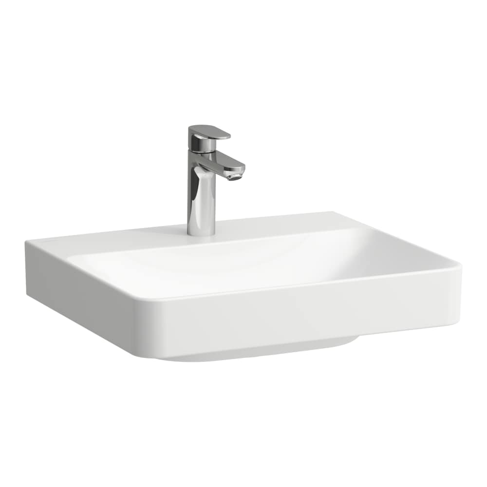 Laufen Pro X mosdótál 55x46.5 cm négyszögletes klasszikus-beépíthető fehér fényes H8108620001091