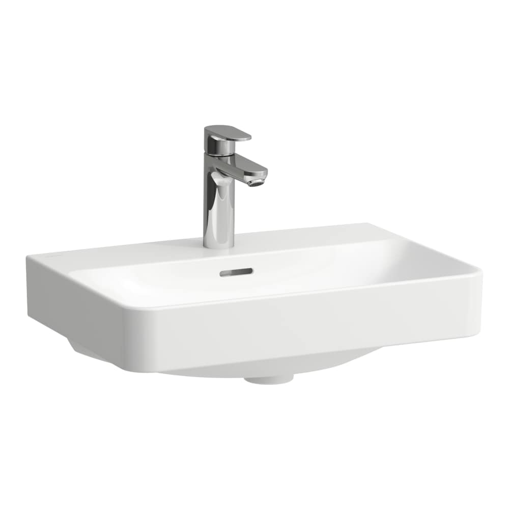 Laufen Pro X mosdótál 55x38 cm négyszögletes klasszikus fehér fényes H8188620001091