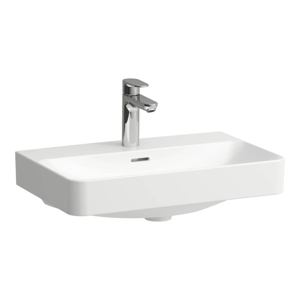 Laufen Pro X mosdótál 60x38 cm négyszögletes klasszikus fehér fényes H817863A001041