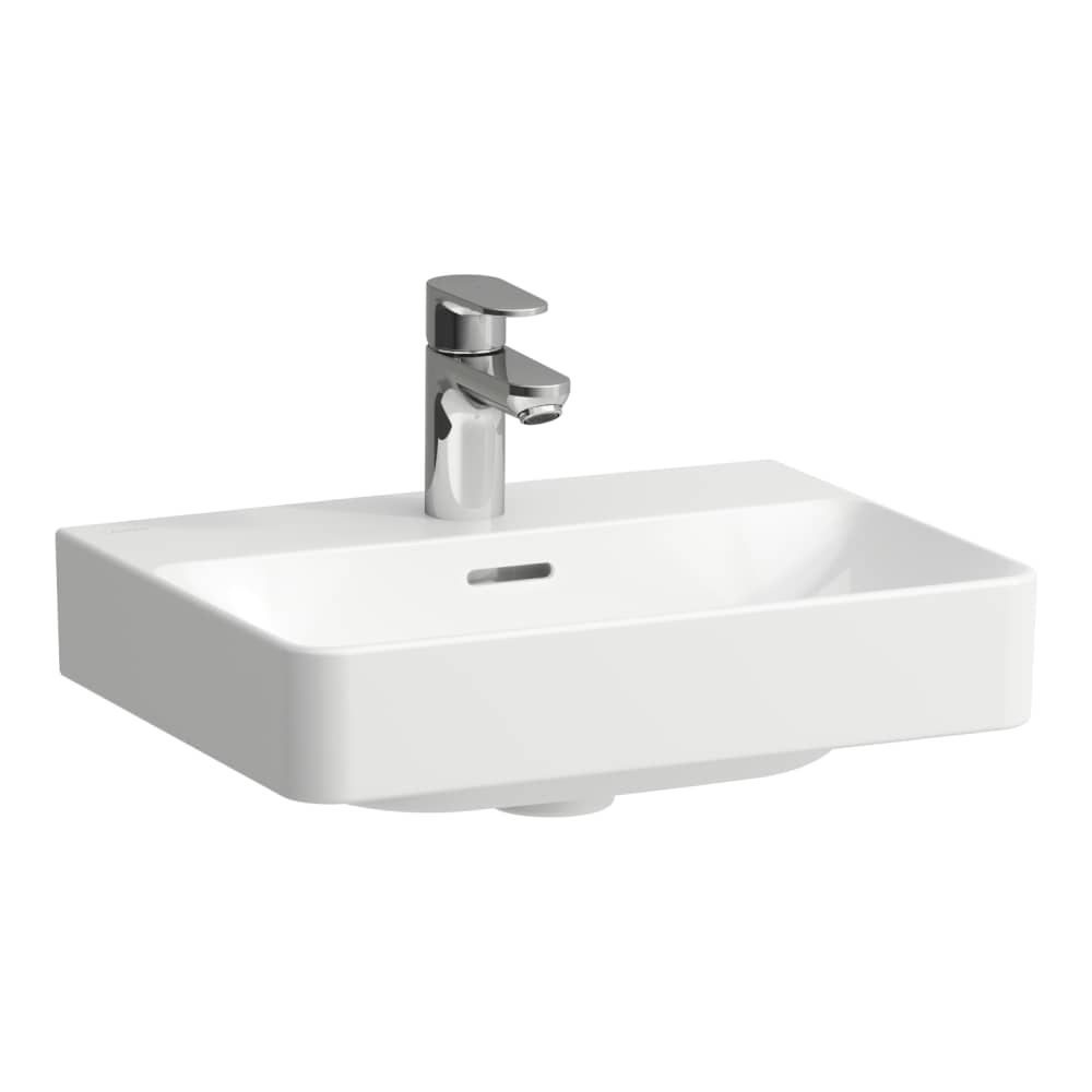 Laufen Pro X mosdótál 45x34 cm négyszögletes klasszikus fehér matt H8168617571091