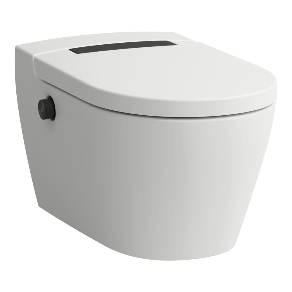 Laufen Cleanet Auria bidéfunkciós wc függő perem nélkül mély öblítéssel fehér H8208417650001