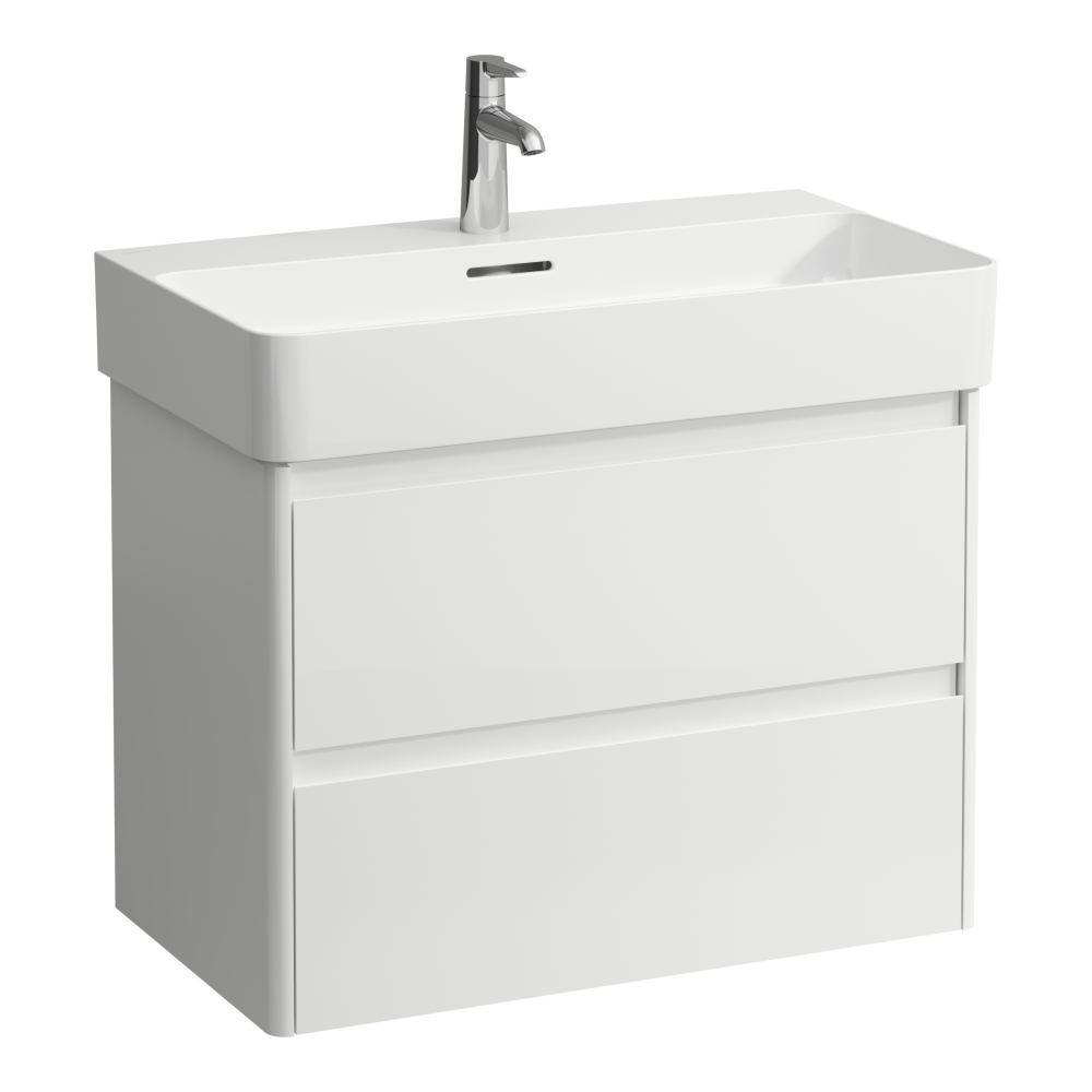 Laufen Base 2.0 szekrény 72x40x51.5 cm mosdókagyló alá akasztható fehér H4114021082611
