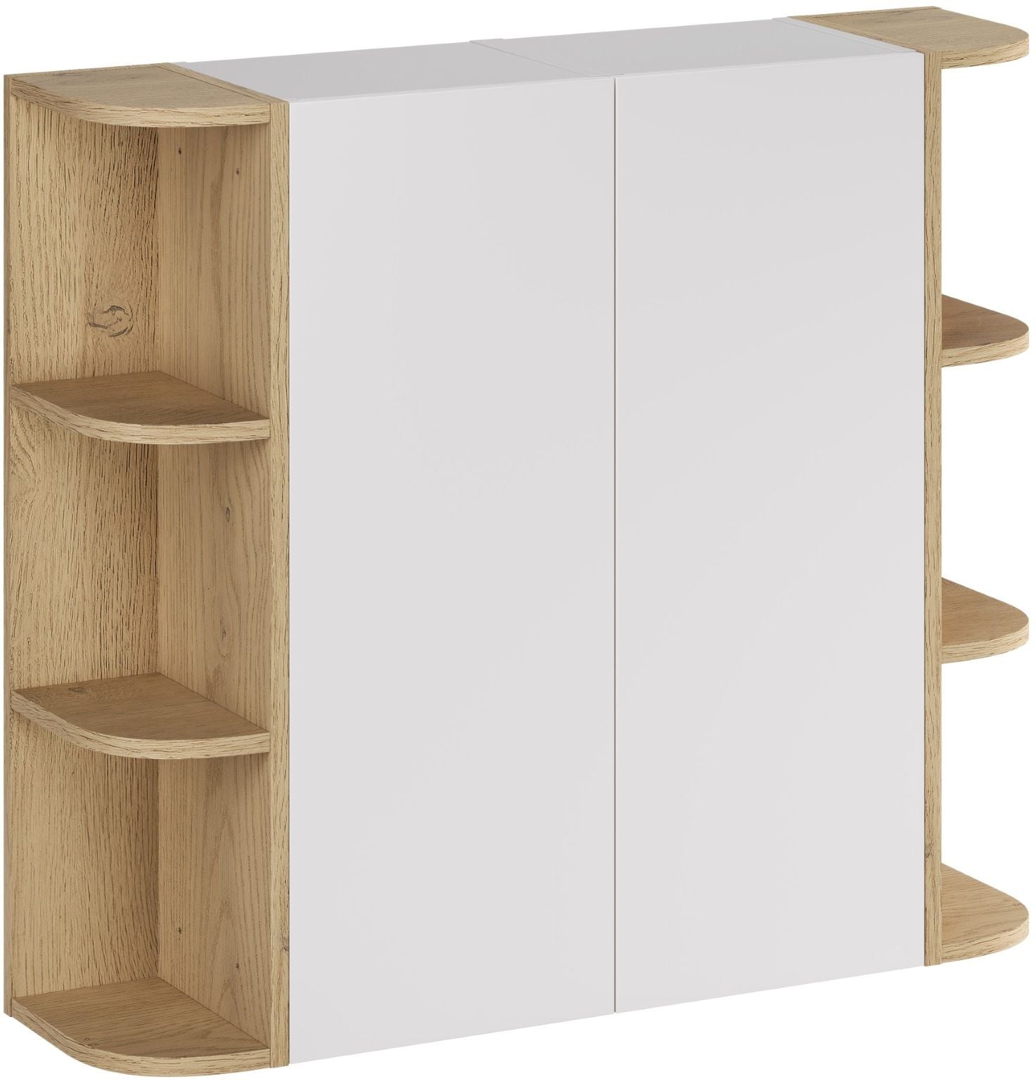 Készlet szekrény Comad Aster White ASTER WHITE 80-30-1D, polc Comad Dalia Cashmere CREMONA UN 83-15-80 SM