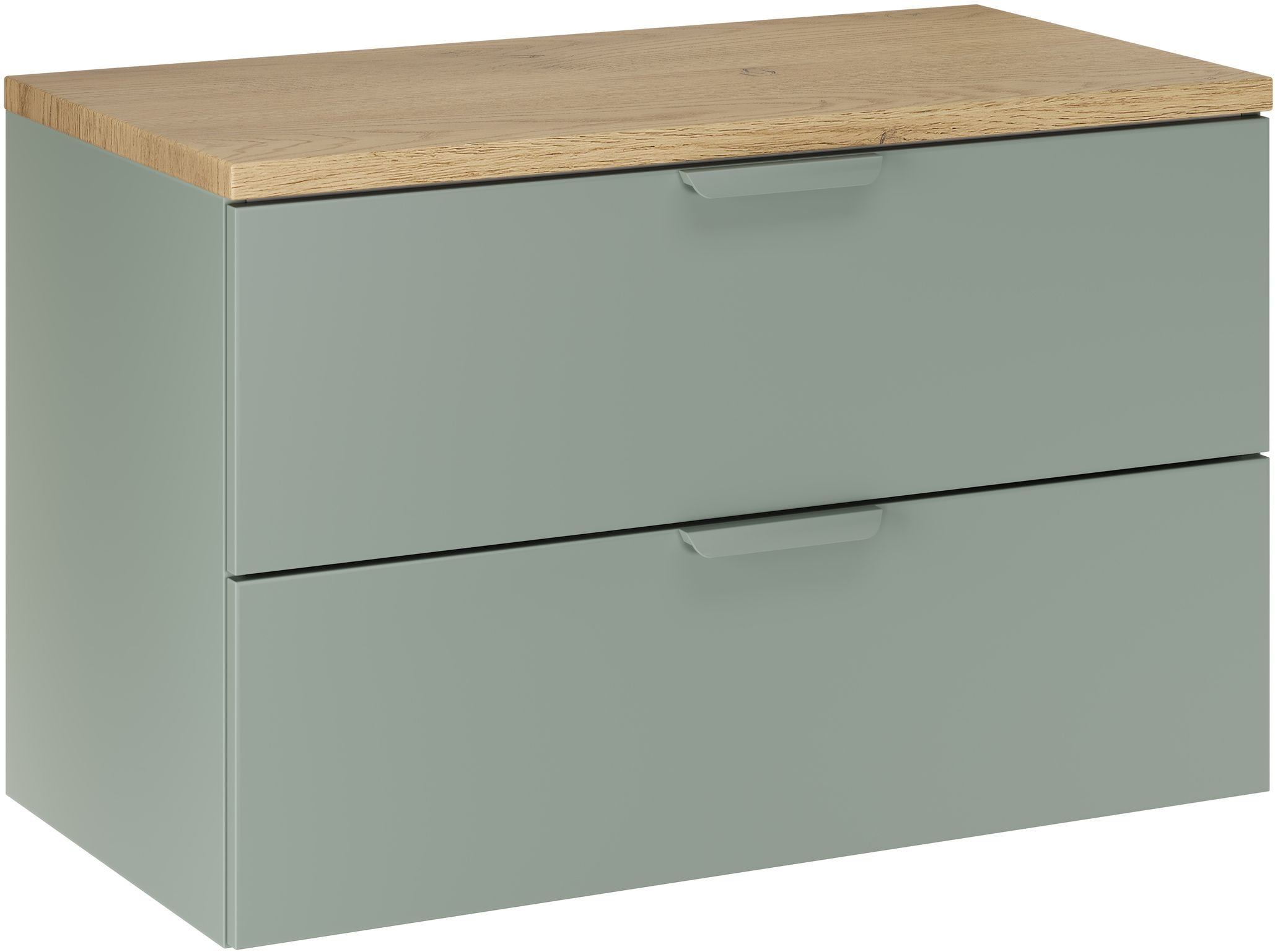 Készlet szekrény Comad Aster Green ASTER GREEN 82-80-46-2S, szekrény feletti pult Comad Nordic Cremona CREMONA 89-80-46 M