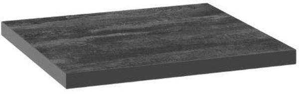 Defra Uni szekrény feletti pult 50x46 cm fekete 125-F-05003