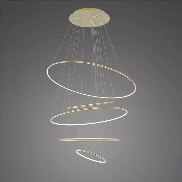 Altavola Design Ledowe Okręgi függőlámpa 5x W arany LA085/P_120_in_3k_gold