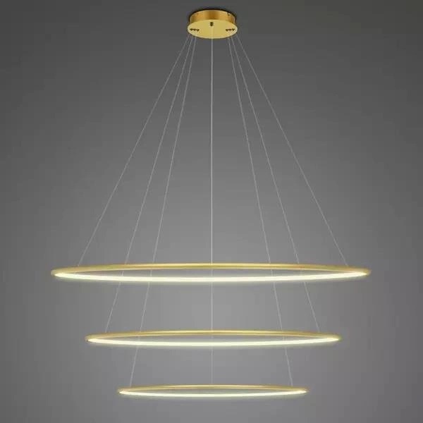 Altavola Design Ledowe Okręgi függőlámpa 3x W arany LA075/P_120_in_3k_gold_Dali