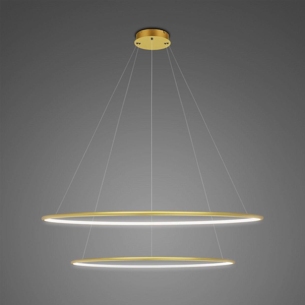 Altavola Design Ledowe Okręgi függőlámpa 2x53 W arany LA074/P_80_in_4k_gold_Dali