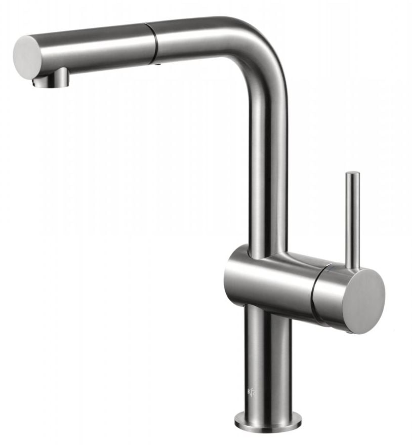 KFA Armatura Duero Edge konyhai csaptelep álló rozsdamentes acél 6623-510-22