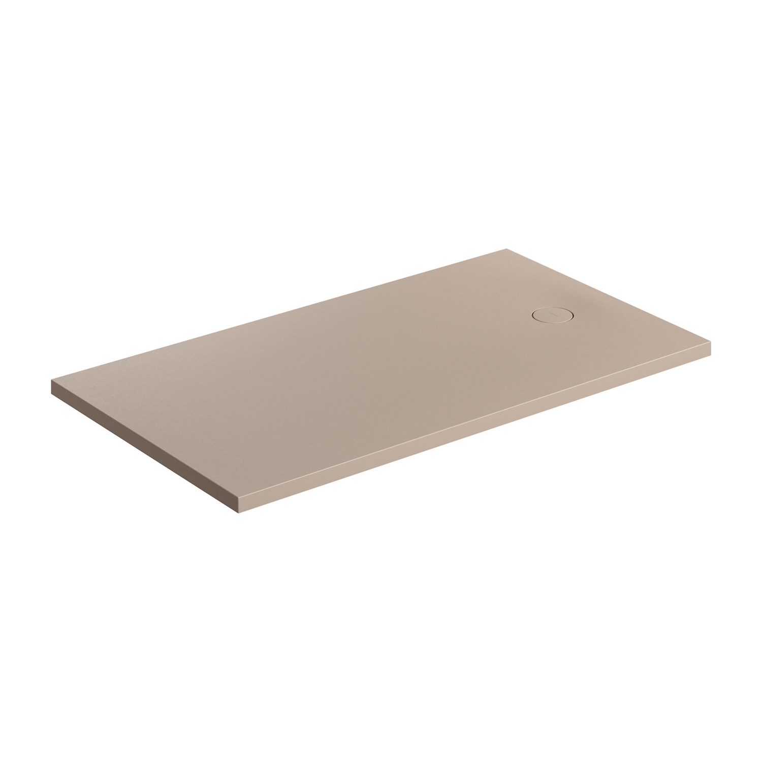 Omnires Aquarock téglalap zuhanytálca + előlap 160x90 cm bézs AQUAROCK90-160DB