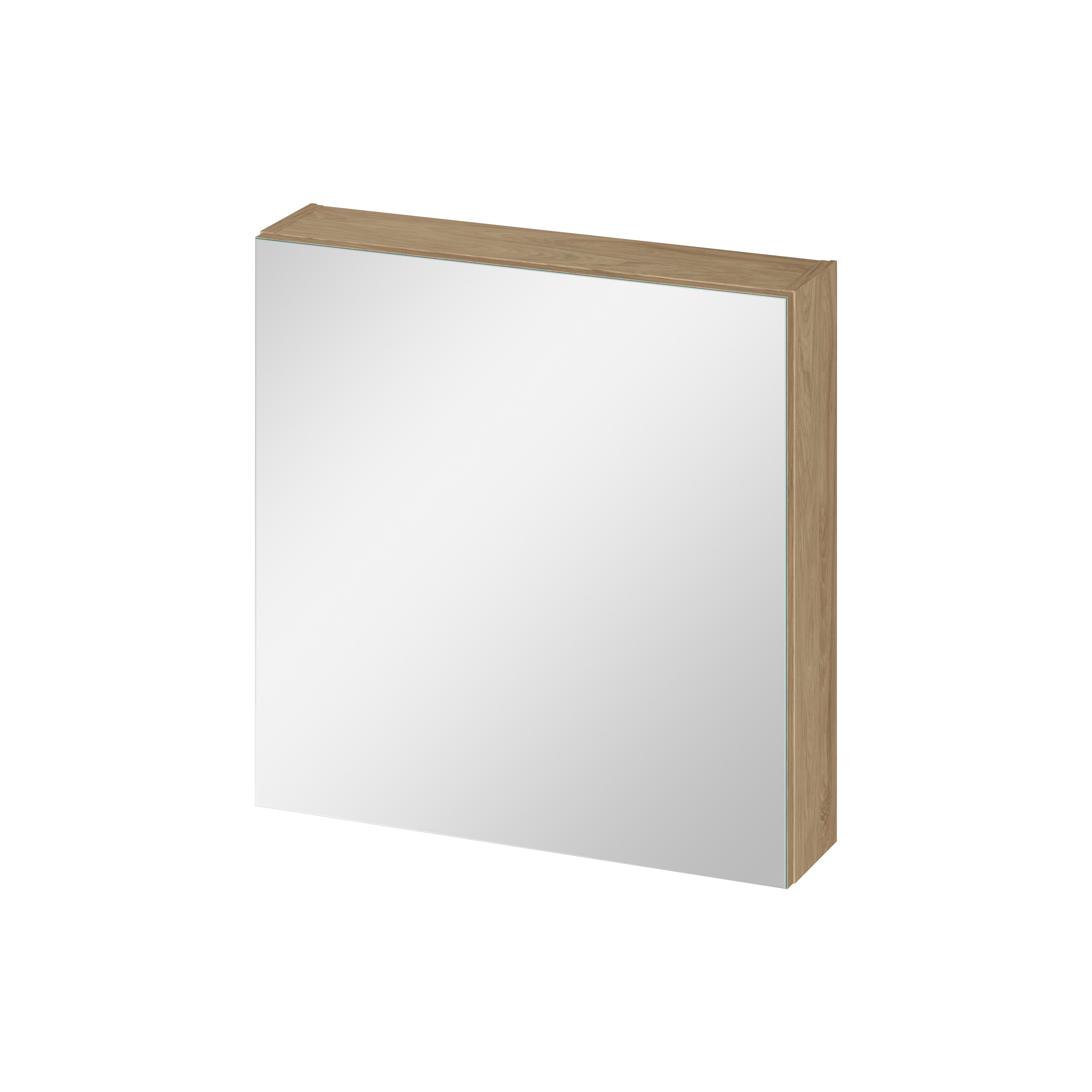 Cersanit Ovida szekrény 59.4x14.1x59.2 cm tükörrel tölgy S1058-015