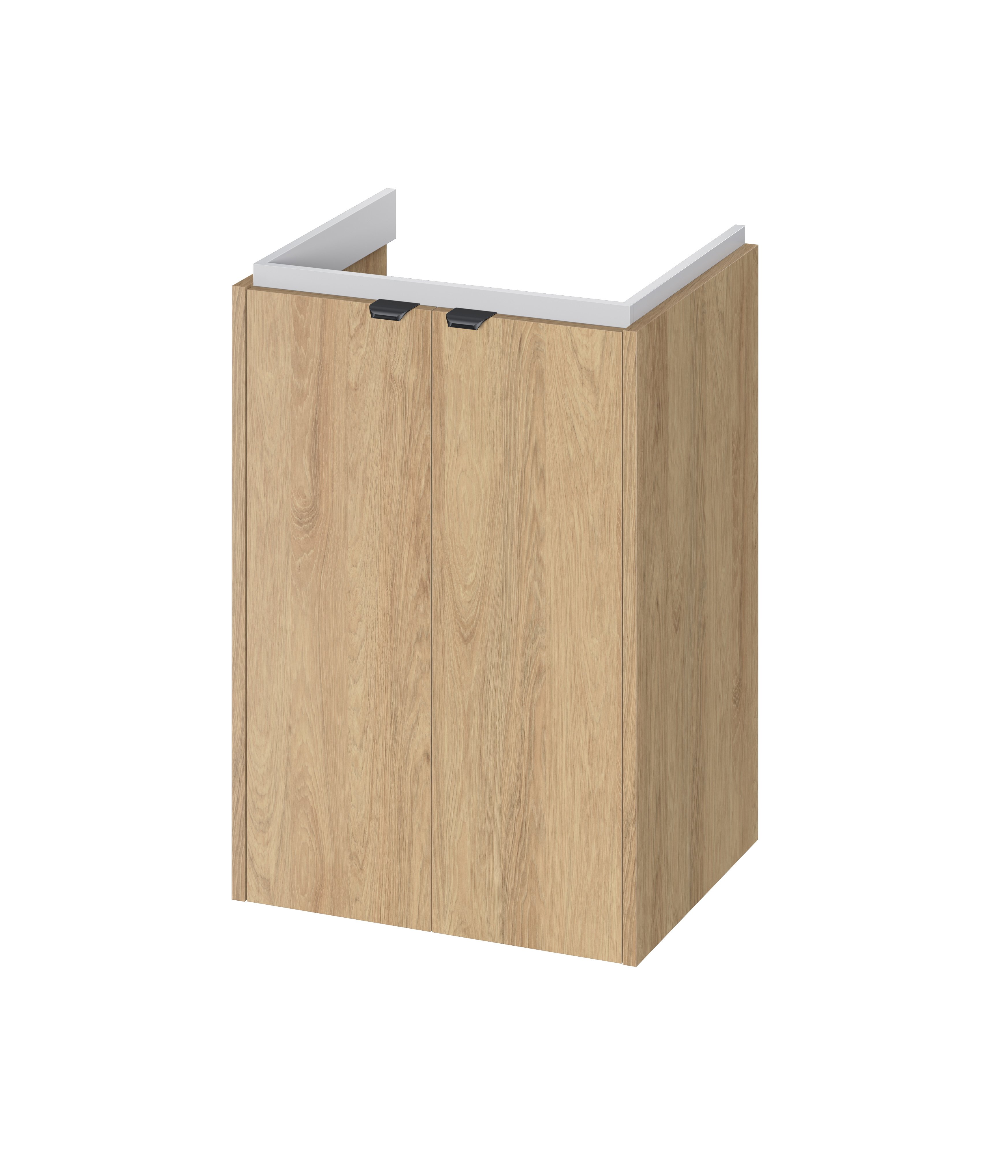 Cersanit Ovida szekrény 49.4x40x70 cm mosdókagyló alá akasztható tölgy S1058-009