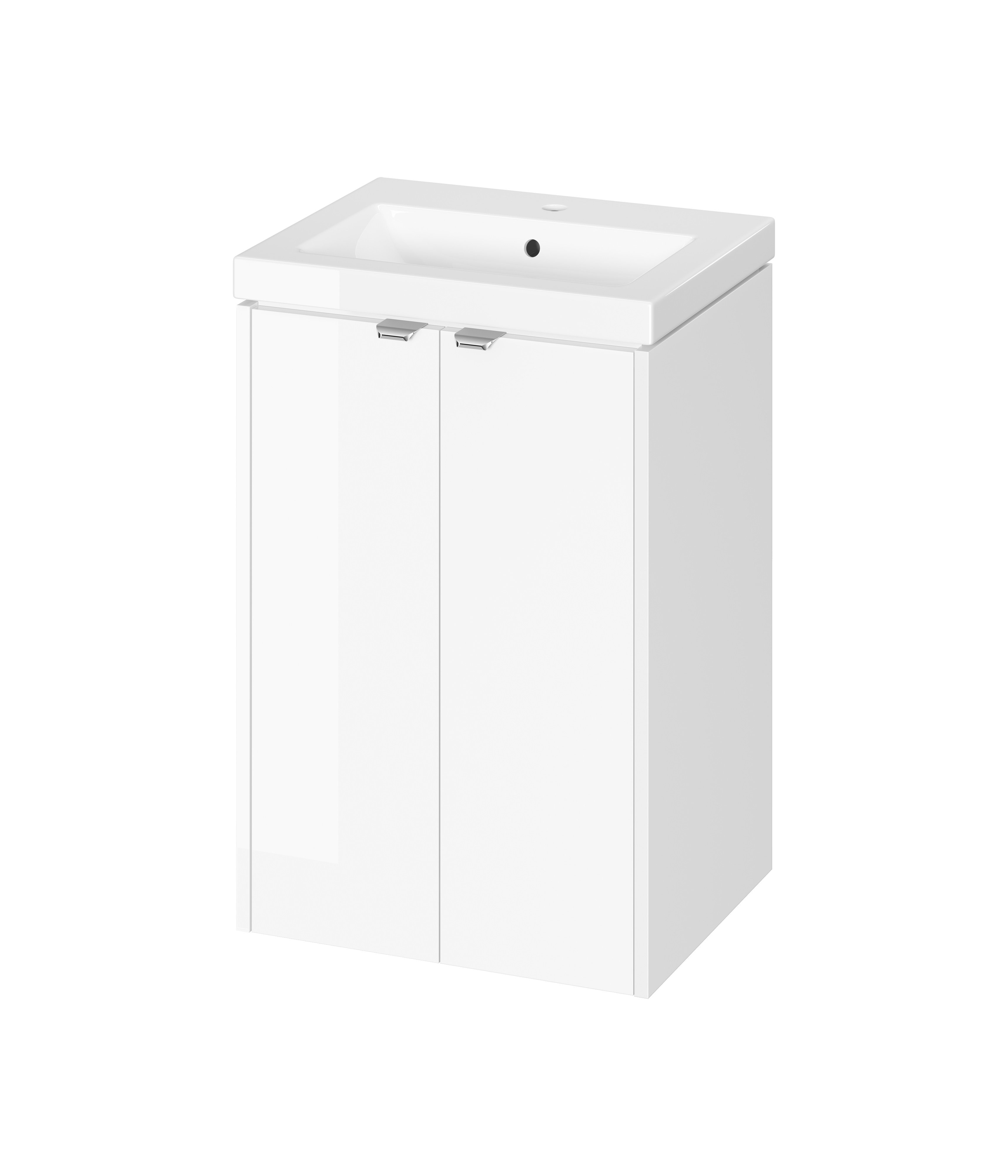 Cersanit Ovida mosdó szekrénnyel 50 cm fehér S4047-001