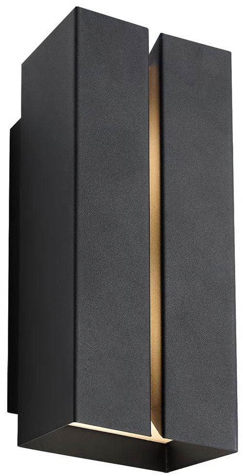 Nordlux Clarini kültéri fali lámpa 2x15 W fekete 2618151203