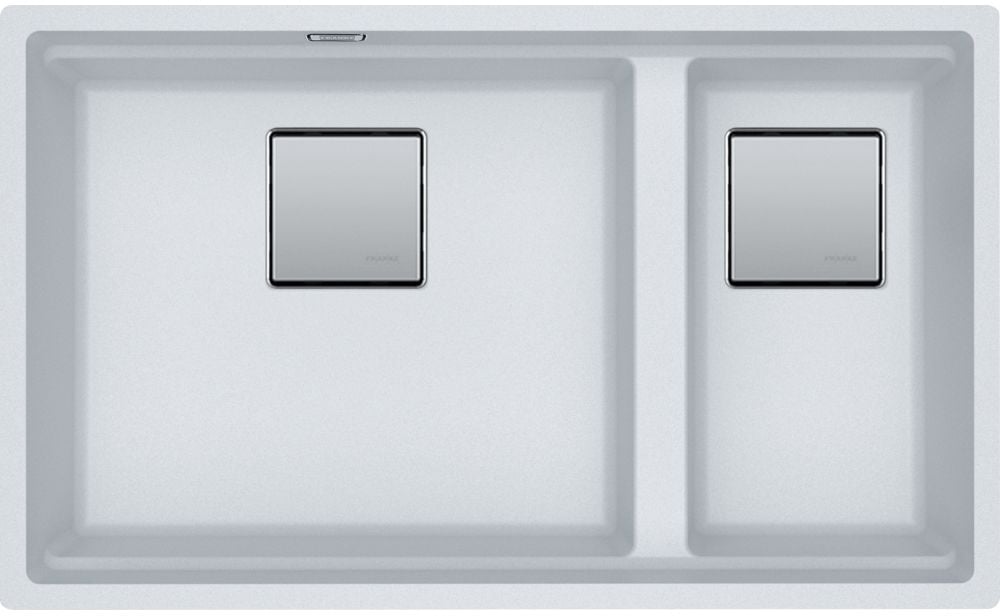 Franke Kanon gránit mosogató 76x46 cm fehér 125.0749.675