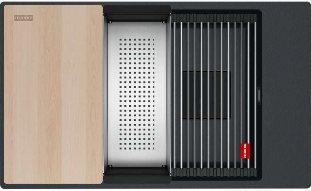 Franke Kanon gránit mosogató 76x46 cm szürke/grafit/onix 125.0749.674