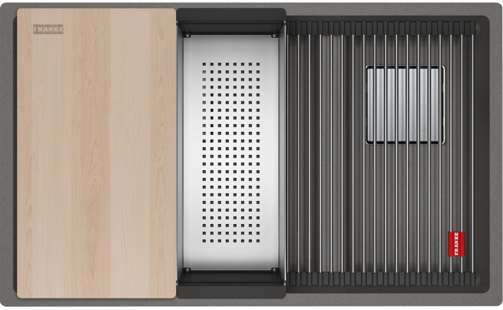 Franke Kanon gránit mosogató 76x46 cm szürke/grafit/onix 125.0749.678