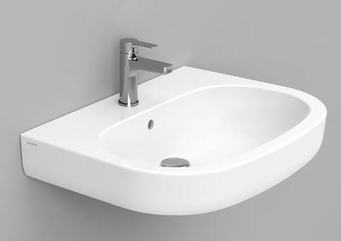 Ceramica Dolomite Mirto mosdótál 68x51 cm ovális klasszikus fehér matt D461041