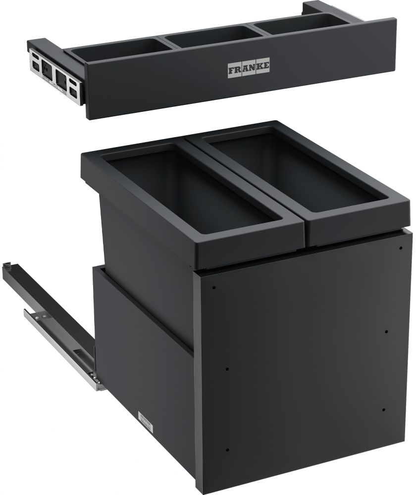 Franke Mythos hulladéktartály 35 l fekete 121.0750.260