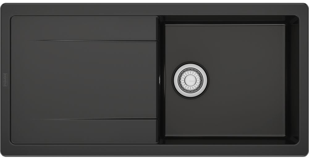 Franke Mythos MYK kerámia mosogató 100x50 cm fekete 124.0745.403