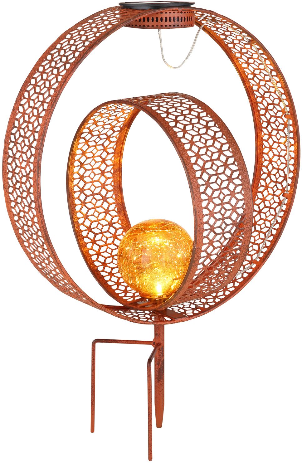 Globo Lighting Solar napelemes állólámpa 1x0.06 W arany 33644R