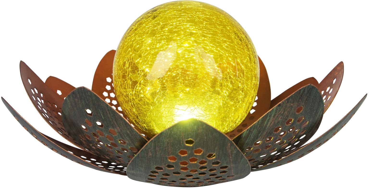 Globo Lighting Solar napelemes állólámpa 1x0.06 W zöld-arany 33655