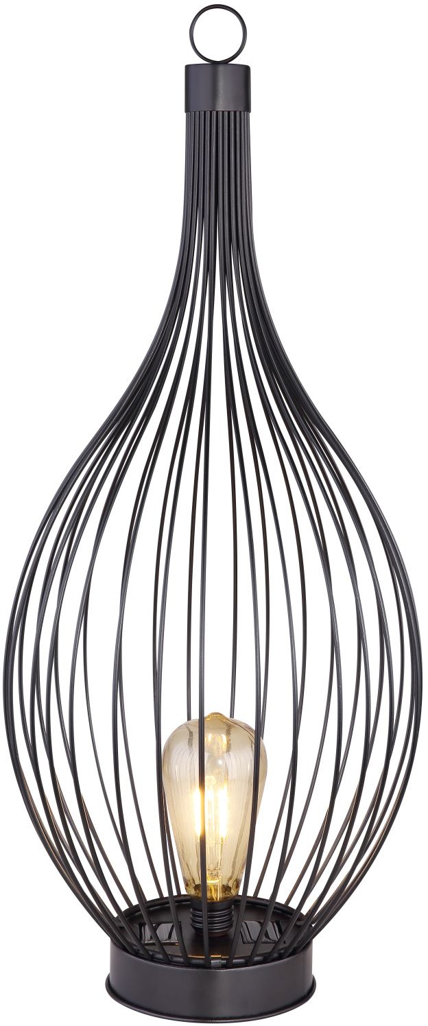 Globo Lighting Solar napelemes állólámpa 1x0.06 W fekete 33672