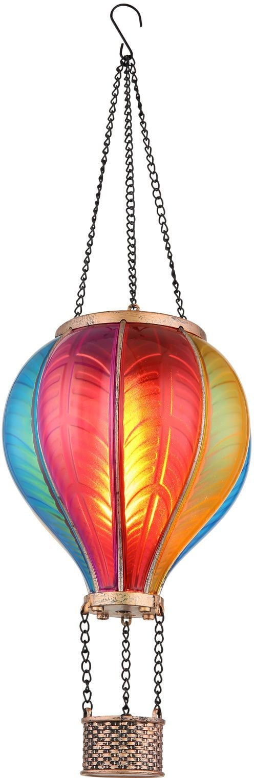Globo Lighting Solar függő napelemes lámpa x0.5 W fekete-sokszínű 36136B