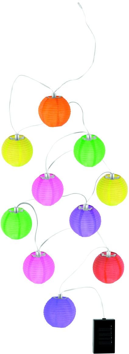 Globo Lighting Solar függő napelemes lámpa x0.06 W sokszínű 33971