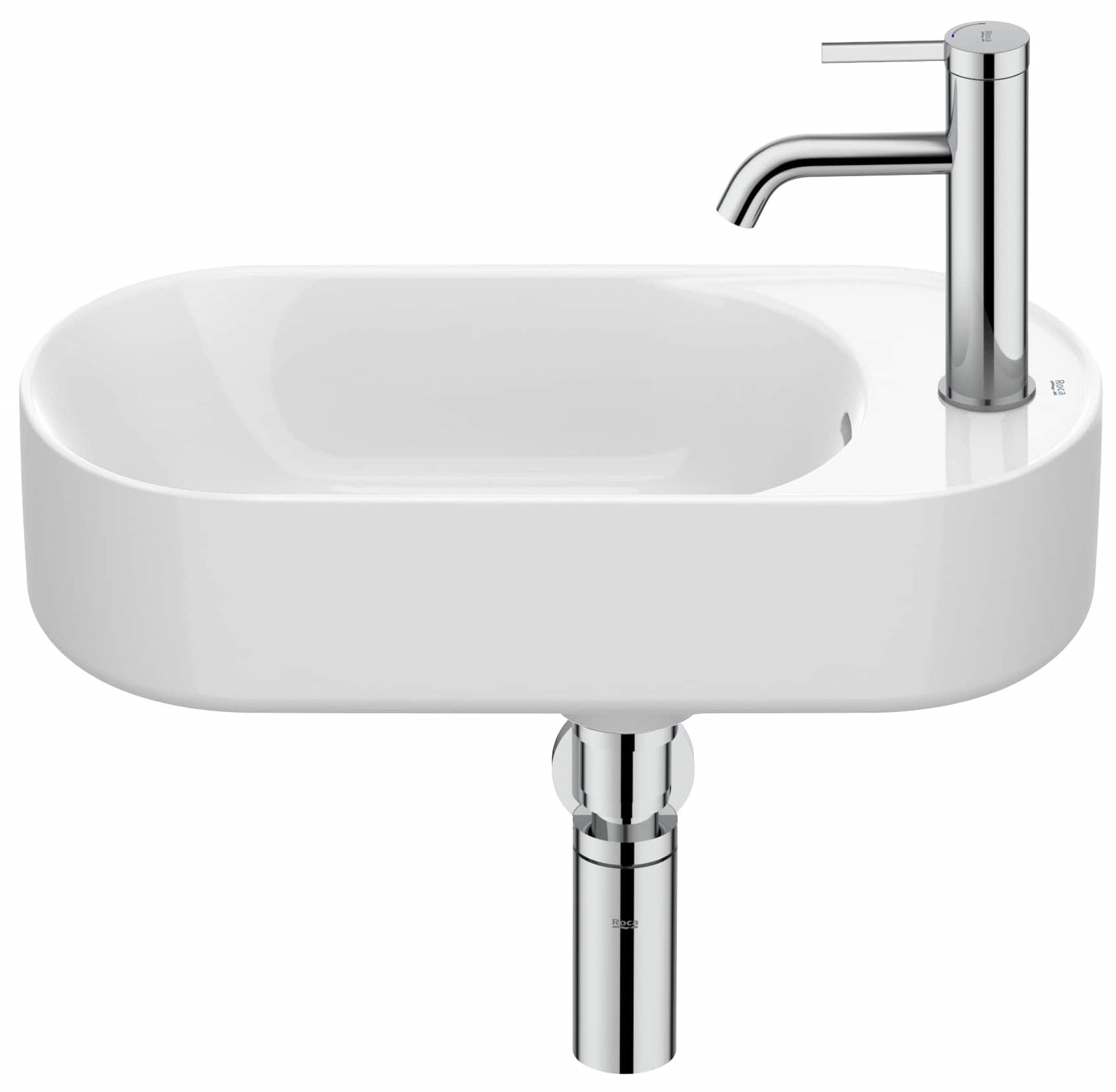Roca Meridian mosdótál 50x27.5 cm négyszögletes klasszikus fehér A327740000