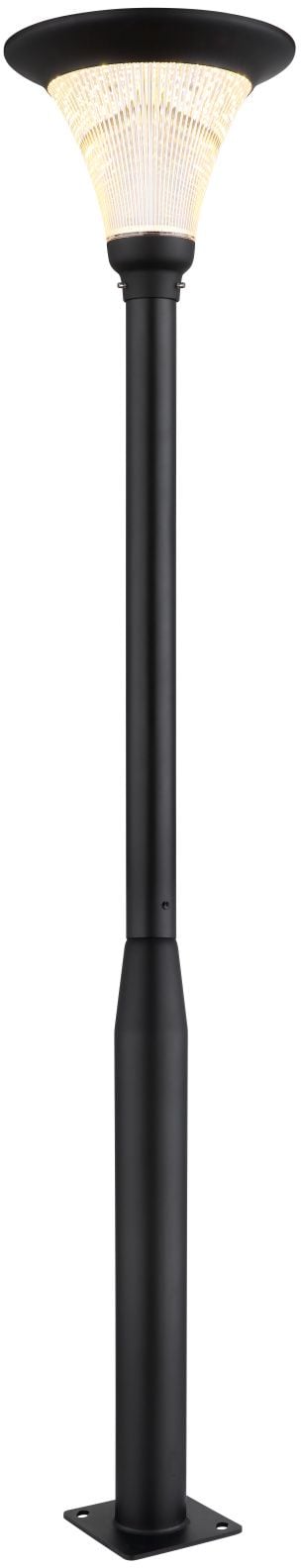Globo Lighting Solar napelemes állólámpa 1x8 W fekete-szürke 36911