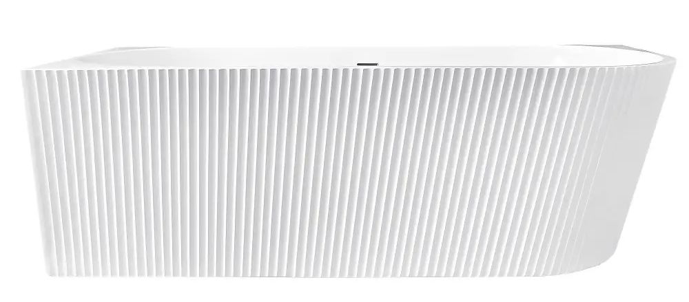 Rea Wenus sarokkád 170x80 cm ovális fehér REA-W0129