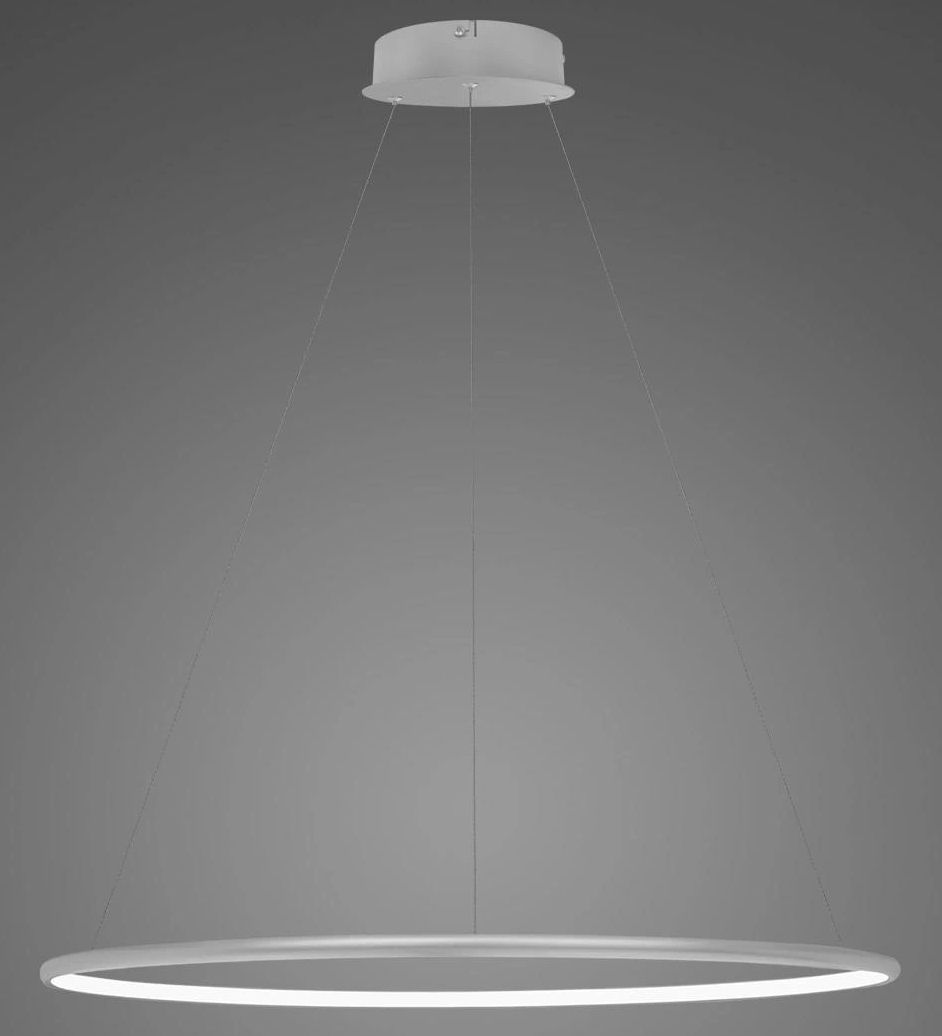 Altavola Design Led Shape függőlámpa 1x30 W ezüst LA073/P_80_in_3k_silver_dimm